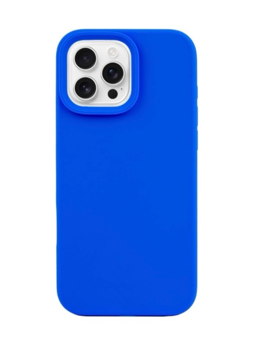 Slim Silicone Case For IPhone 16 Pro - COBALT ROYAL BLUE